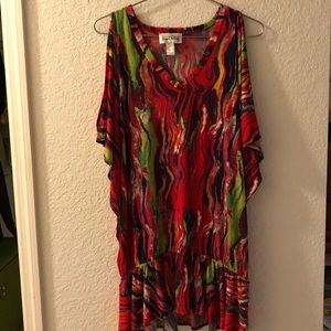 Joseph Ribkoff Cold Shoulder Tunic STUNNING